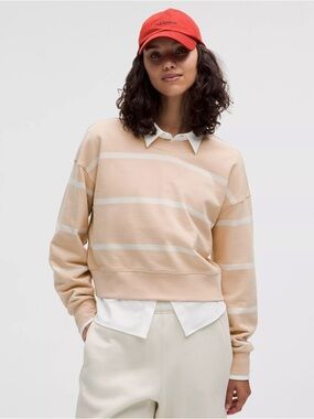 Lululemon Perfectly Oversized Cropped Crew